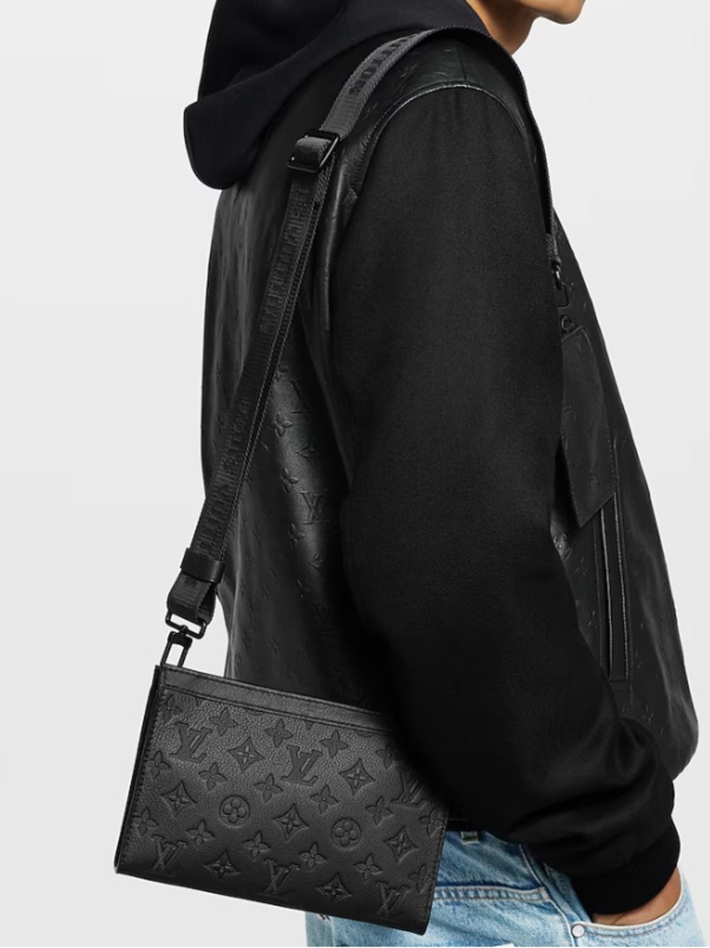 Louis Vuitton Gaston Monogram Shadow Black bag - Picture 8 of 17
